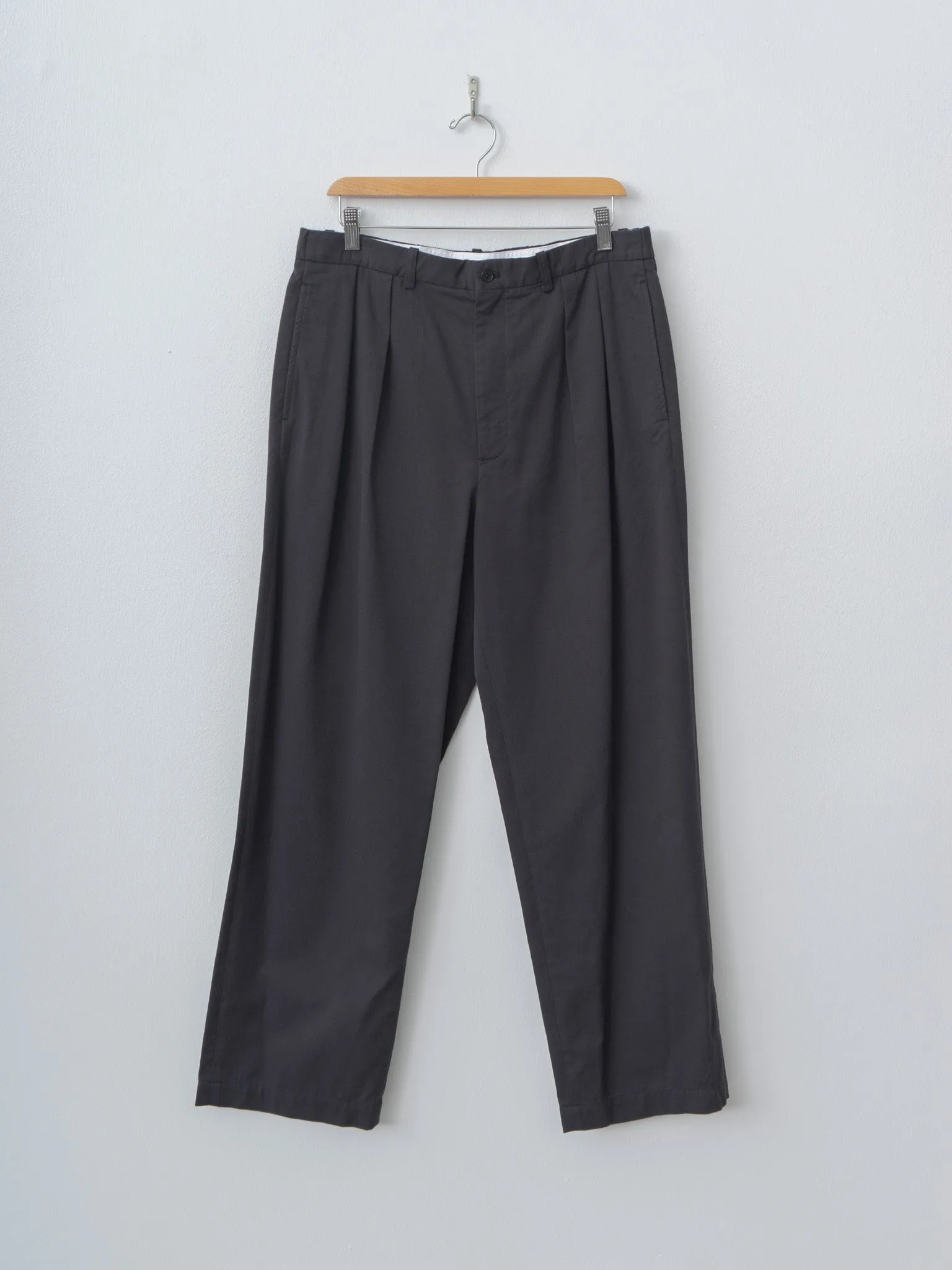 Organic Cotton Tencel Chino Trousers - Navy sold by Namu Shop