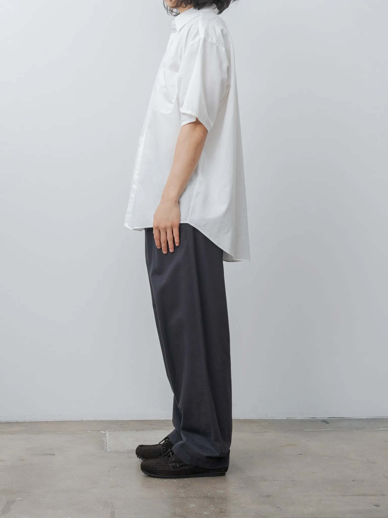 Organic Cotton Tencel Chino Trousers - Navy sold by Namu Shop product image thumbnail 5