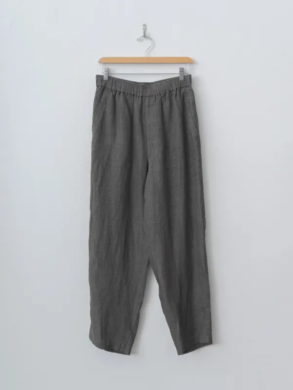 Linen Poplin Trousers - Sumi made by Yleve