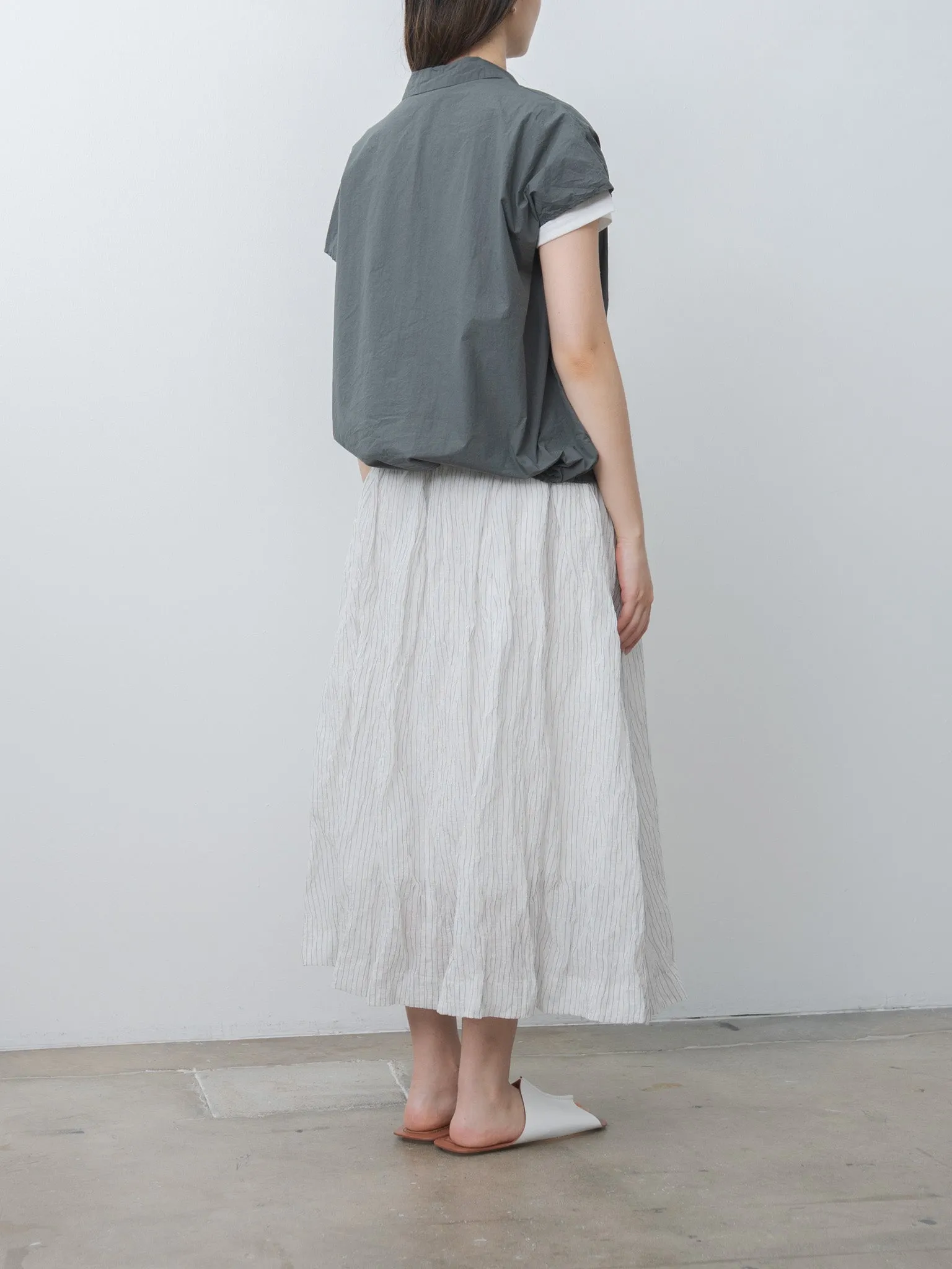 Striped Double Skirt V+TC - Stripe sold by Namu Shop product image thumbnail 3
