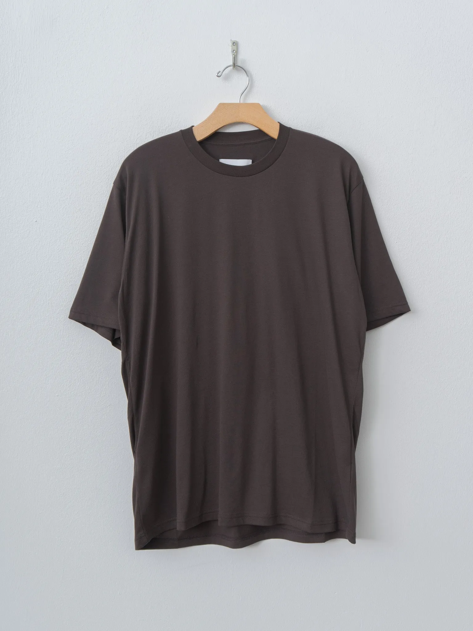 Suvin Cotton Basic Tee - Dark Brown sold by Namu Shop
