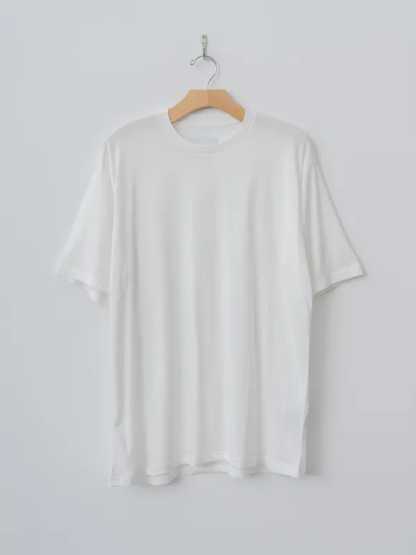 Suvin Cotton Basic Tee - Off White made by ssstein