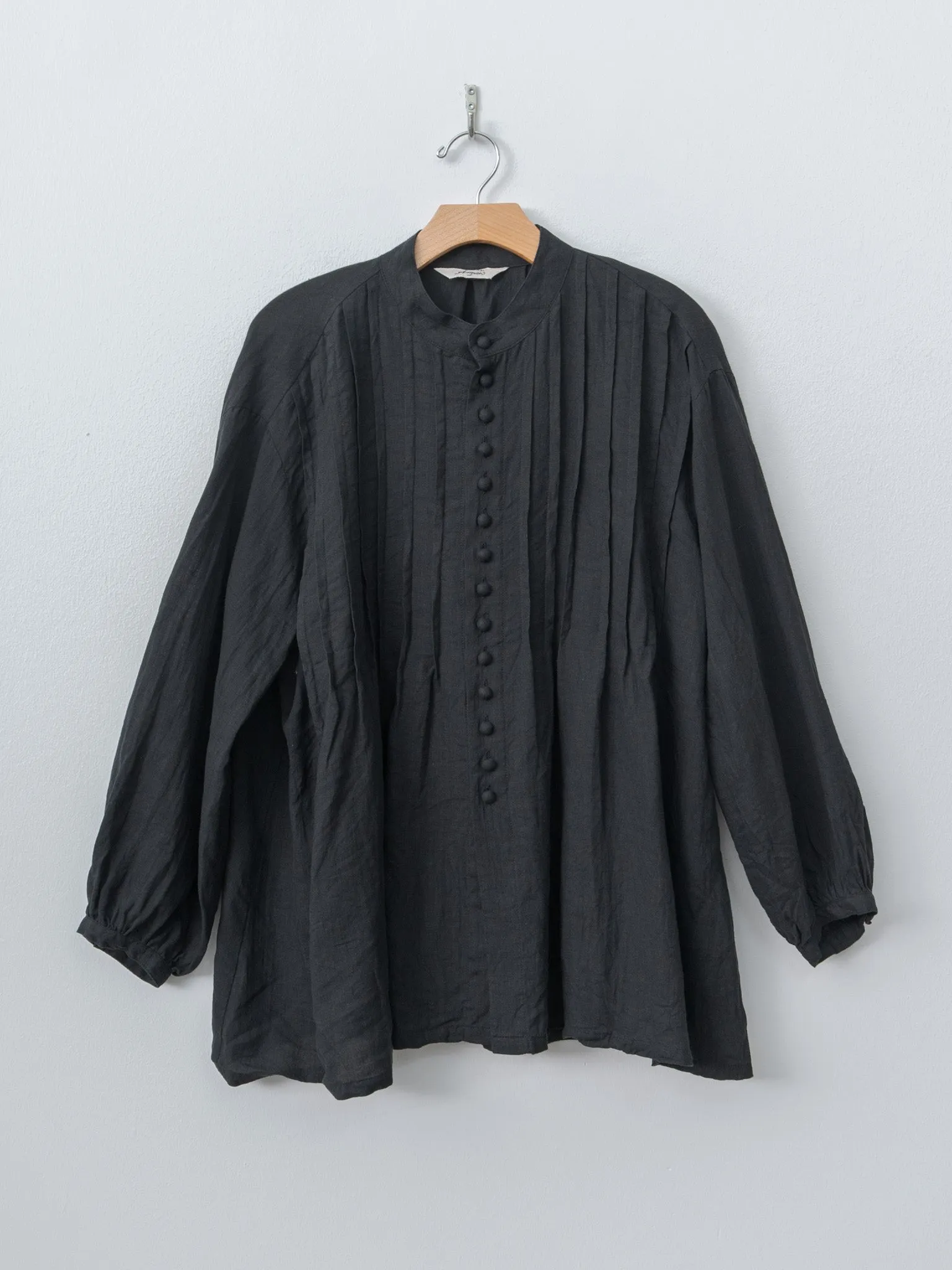 French Linen Shirt - Black sold by Namu Shop
