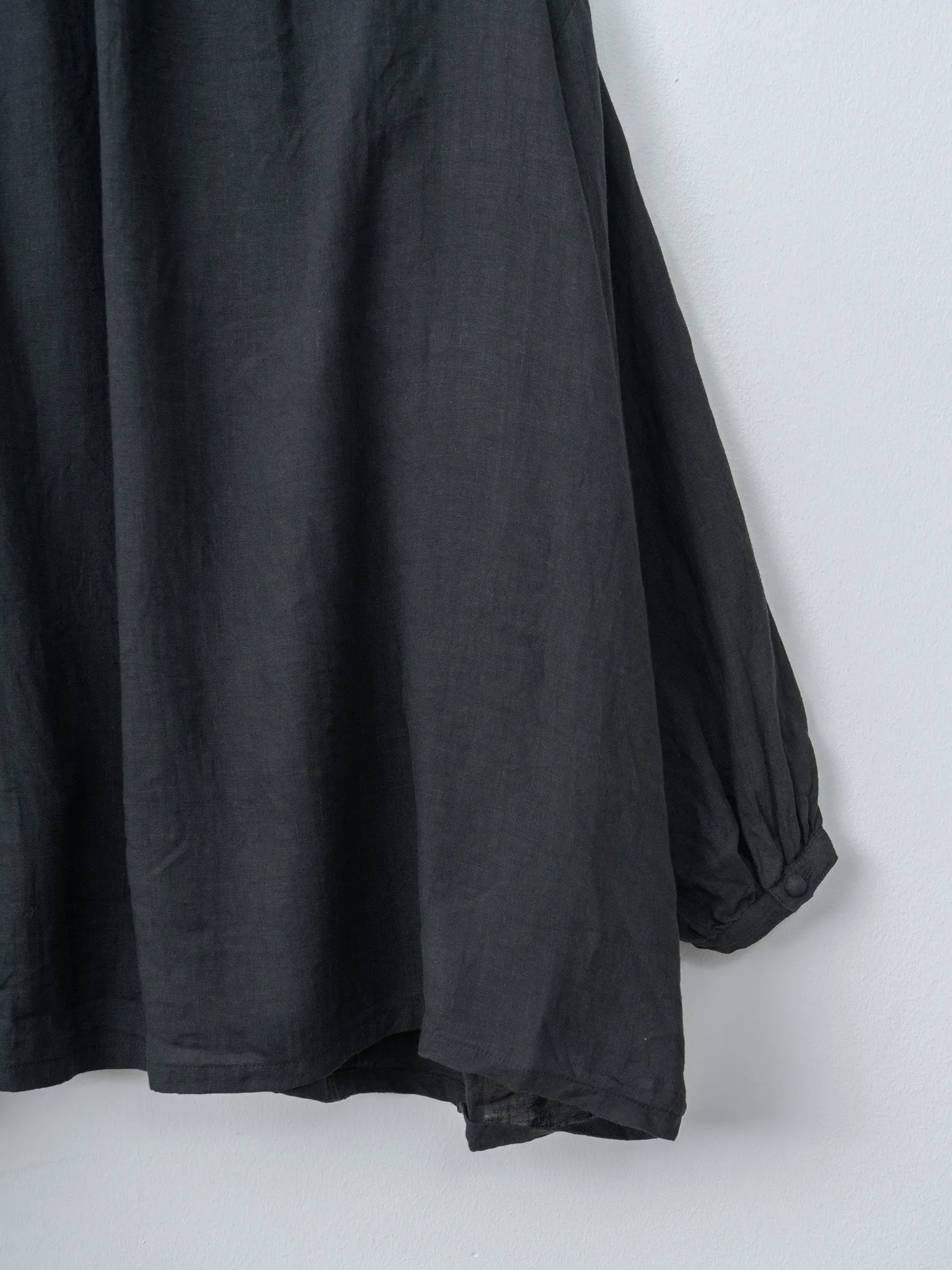 French Linen Shirt - Black sold by Namu Shop product image thumbnail 5