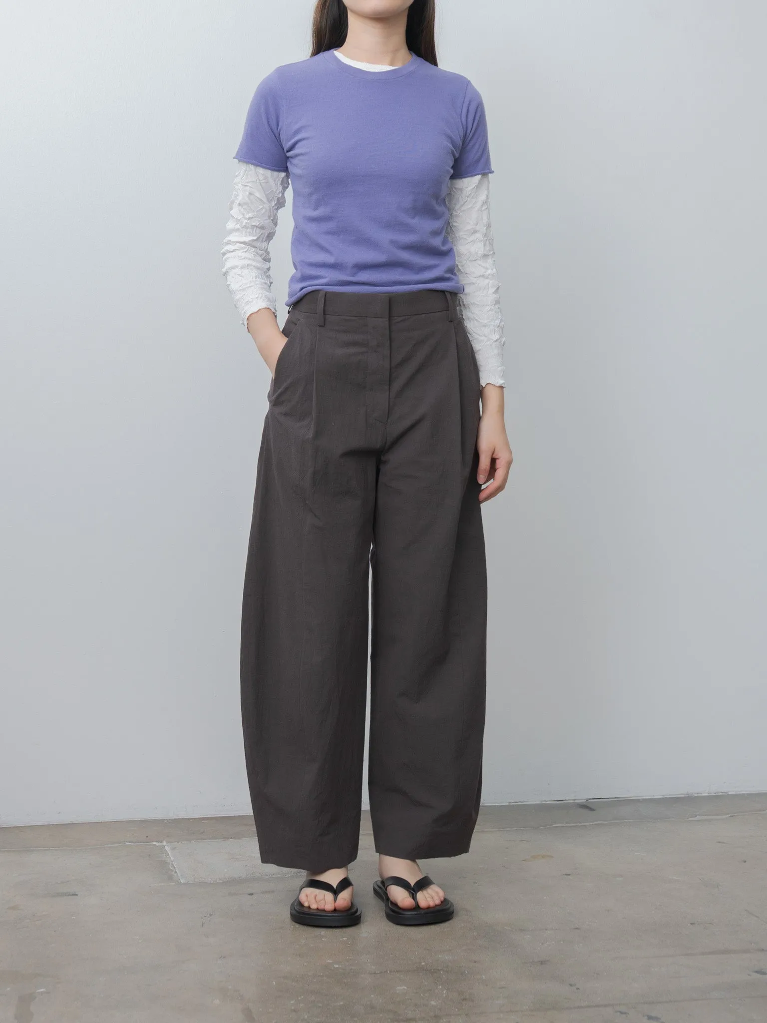 Cacao Trousers - Espresso sold by Namu Shop product image thumbnail 4