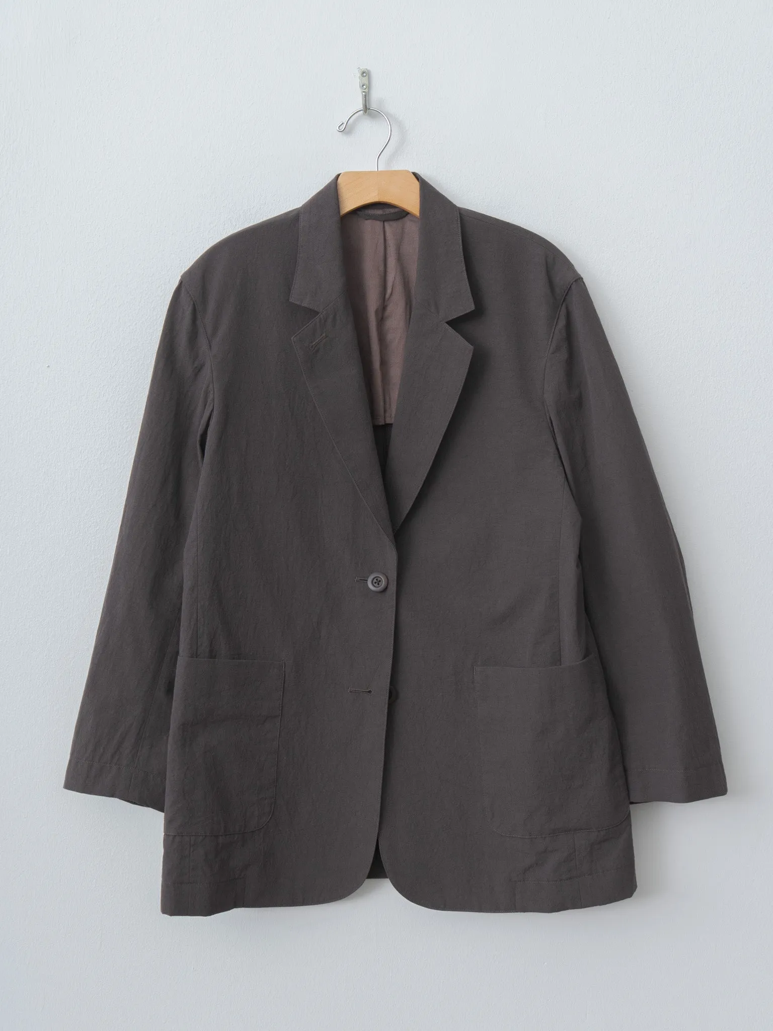 Two Button Blazer - Espresso sold by Namu Shop