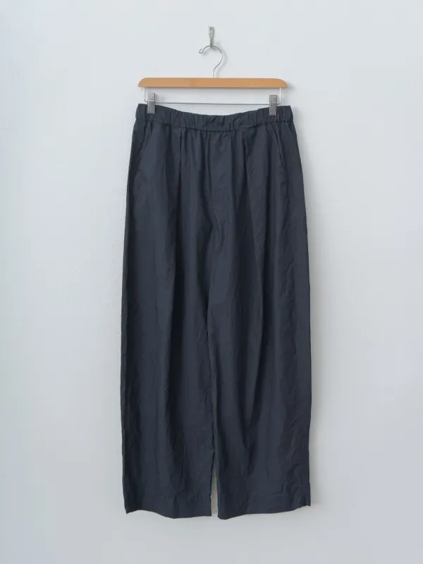 Tucked Pull-on Pants - Navy made by Sayaka Davis