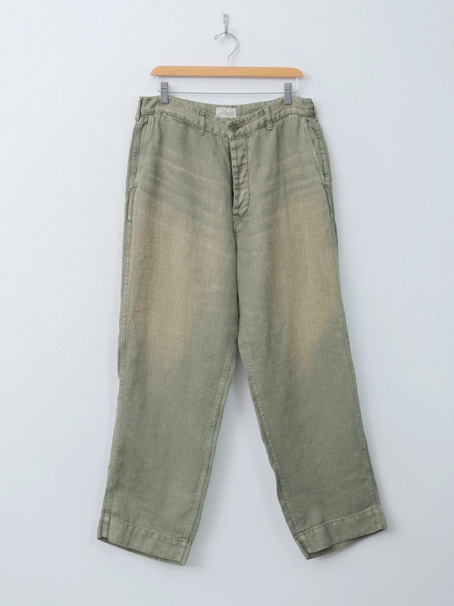 USMC HBT Linen Pants - Olive Drab sold by Namu Shop