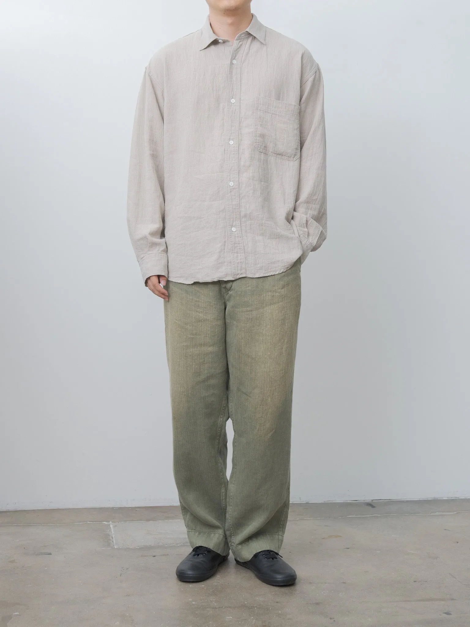 USMC HBT Linen Pants - Olive Drab sold by Namu Shop product image thumbnail 3