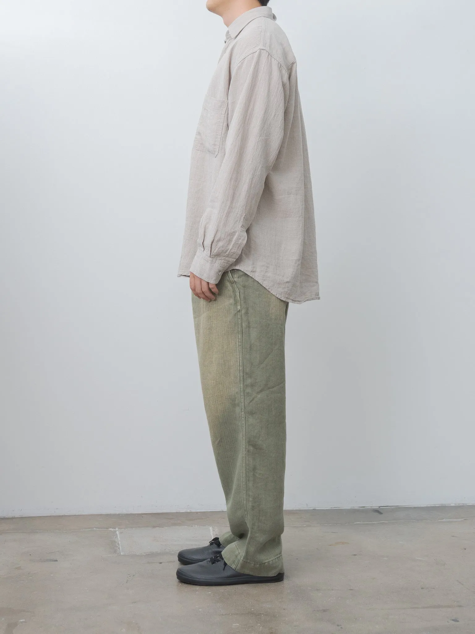 USMC HBT Linen Pants - Olive Drab sold by Namu Shop product image thumbnail 4