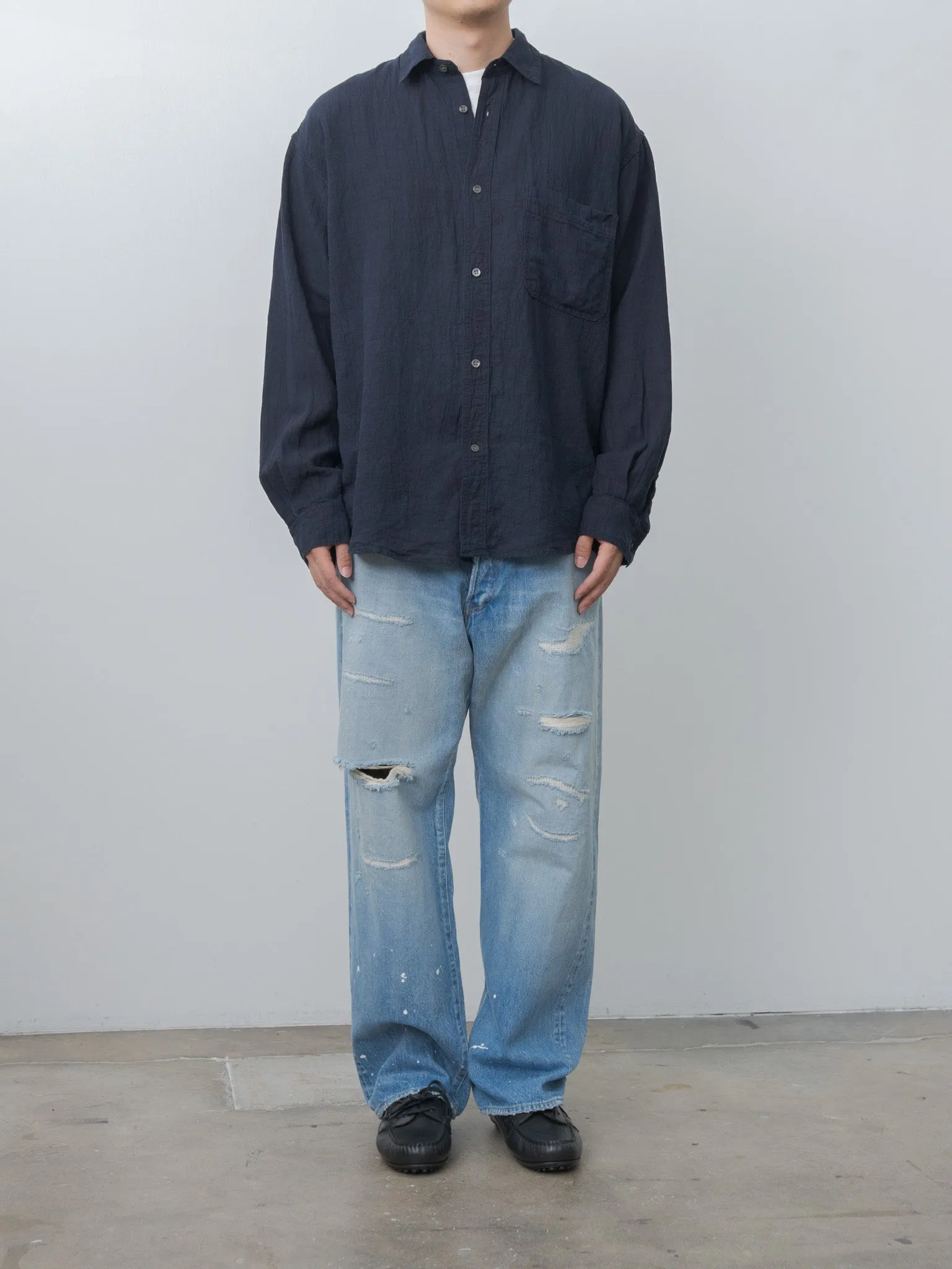 HL Repair Denim - Damaged Worn sold by Namu Shop product image thumbnail 2