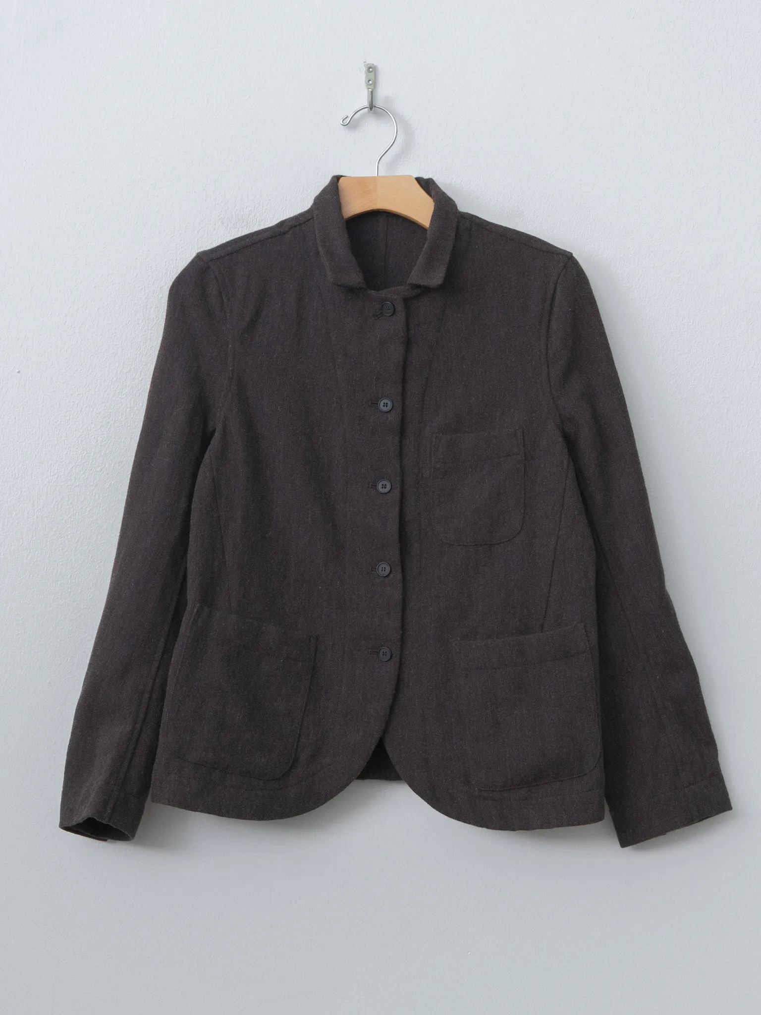 Caryl Jacket - Brown Navy sold by Namu Shop