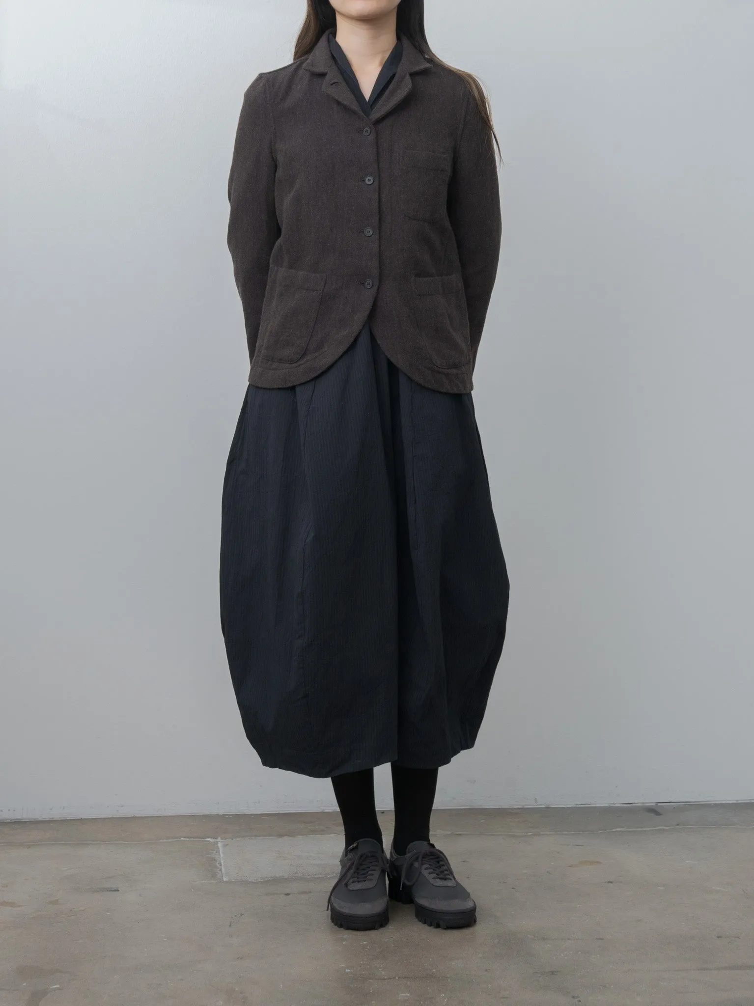 Caryl Jacket - Brown Navy sold by Namu Shop product image thumbnail 4