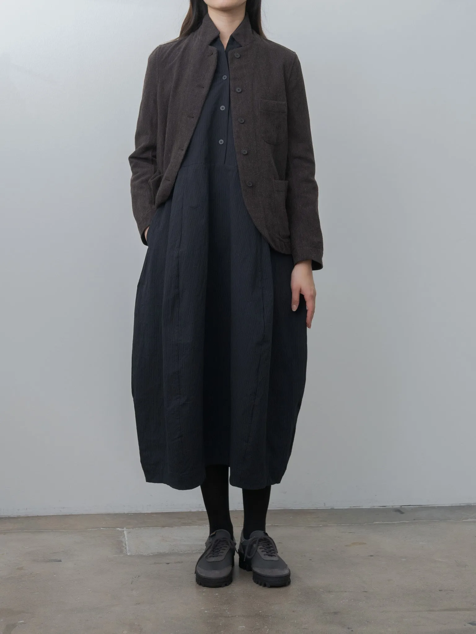 Caryl Jacket - Brown Navy sold by Namu Shop product image thumbnail 2