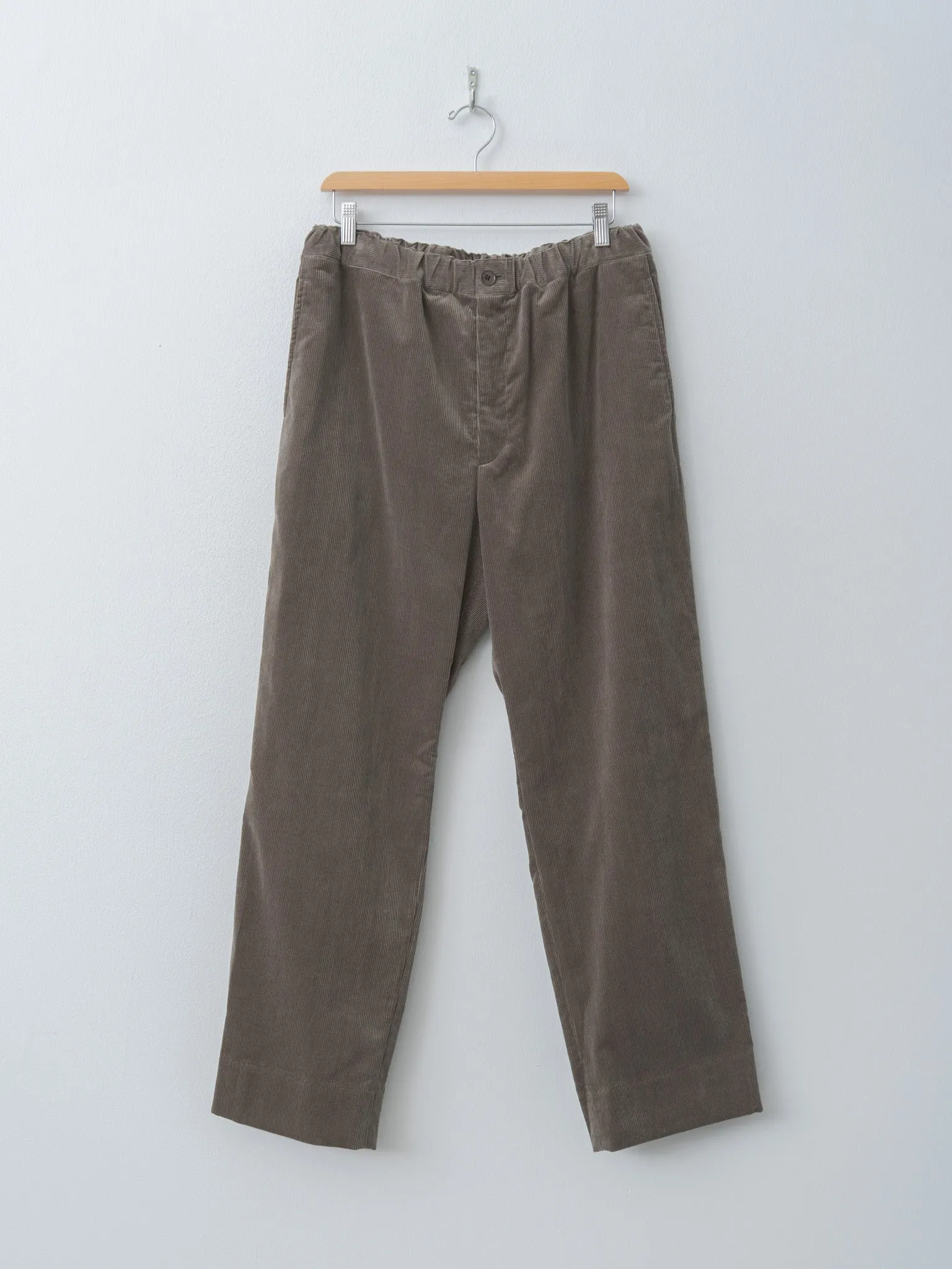 Cotton Corduroy Easy Trousers - Brown sold by Namu Shop
