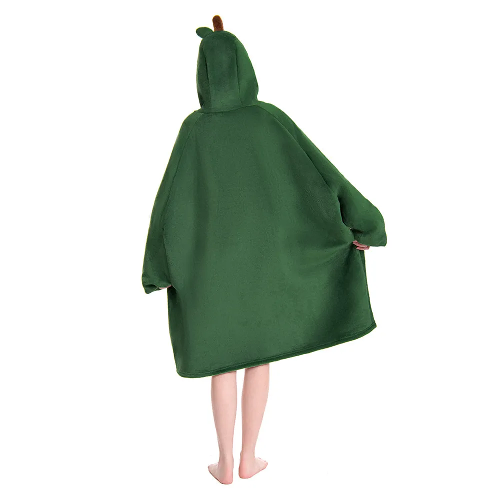 OLAOLA Avocado Wearable Blanket Hoodie Food Onesie Oversized Soft Homwear With Pocket For Adult sold by OLAOLA product image thumbnail 2