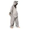 OLAOLA Unisex Adult Plush Cat Animals Onesie Pajamas Warm Home One-Piece Sleepwear sold by OLAOLA