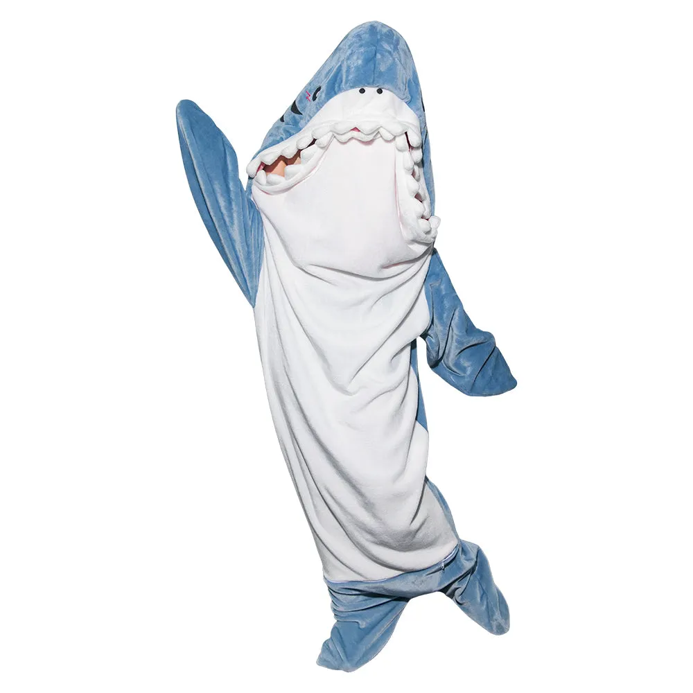 OLAOLA Unisex Adult Plush Shark Blanket Animals Onesie Pajamas Wearable Warm Home One-Piece Sleepwear sold by OLAOLA