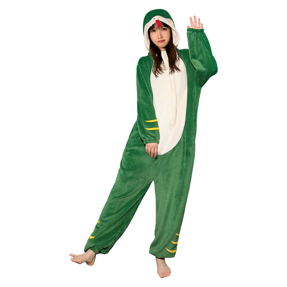OLAOLA Unisex Adult Plush Snake Animals Onesie Pajamas Warm Home One-Piece Sleepwear sold by OLAOLA product image thumbnail 5
