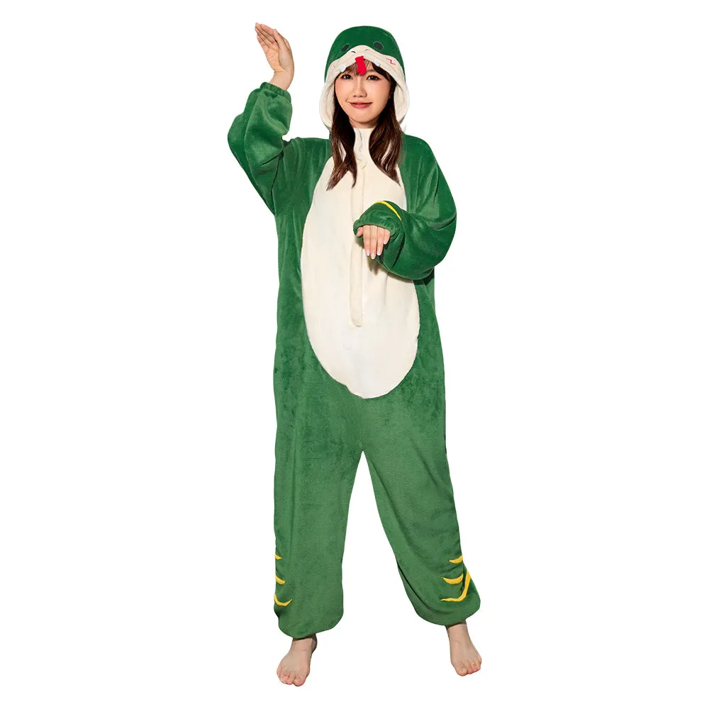 OLAOLA Unisex Adult Plush Snake Animals Onesie Pajamas Warm Home One-Piece Sleepwear sold by OLAOLA product image thumbnail 3