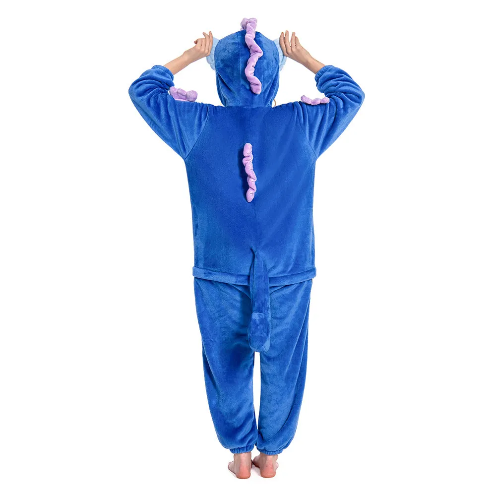 OLAOLA Unisex Adult Plush Seahorses Animals Onesie Pajamas Warm Home One-Piece Sleepwear sold by OLAOLA product image thumbnail 4