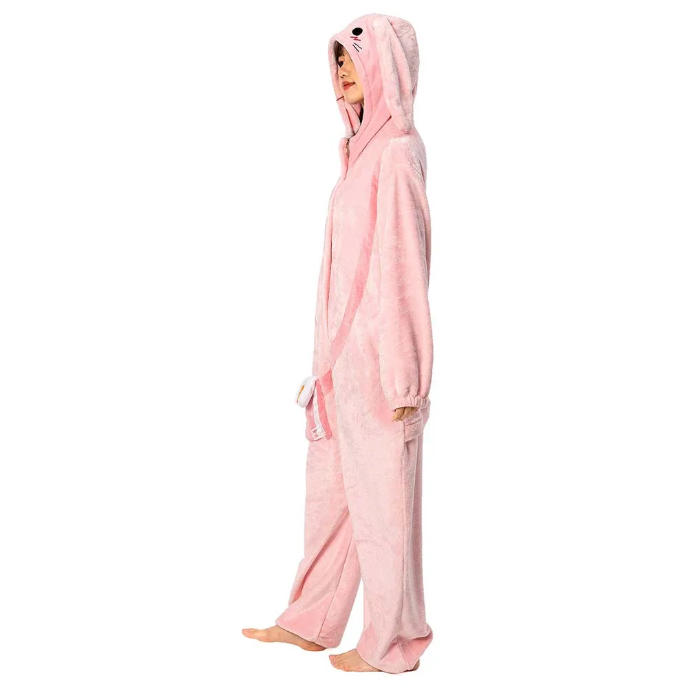OLAOLA Unisex Adult Plush Easter Bunny Animals Onesie Pajamas Warm Home One-Piece Sleepwear Rabbit Homewear sold by OLAOLA product image thumbnail 5