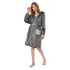 OLAOLA Women Adult Cat Animal Onesie Plush Bathrobe Soft Flannel Warm Home Robe sold by OLAOLA