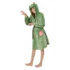 OLAOLA Women Adult Dinosaurs Animal Onesie Plush Bathrobe Soft Flannel Warm Home Robe sold by OLAOLA