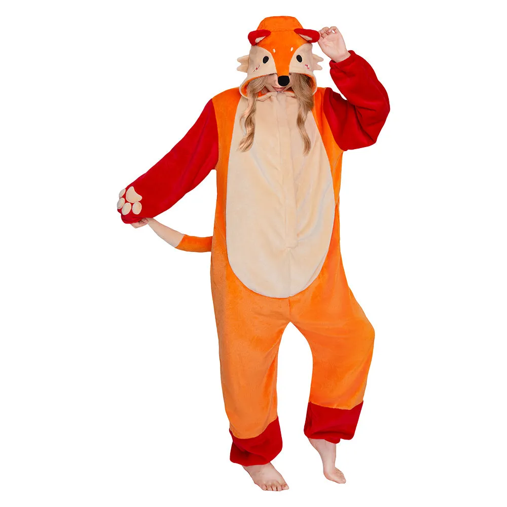 OLAOLA Fox Pajamas Animals Onesie Plush Warm Home One Piece Homewear For Adult Sleepwear Pyjama Party Suit sold by OLAOLA product image thumbnail 4