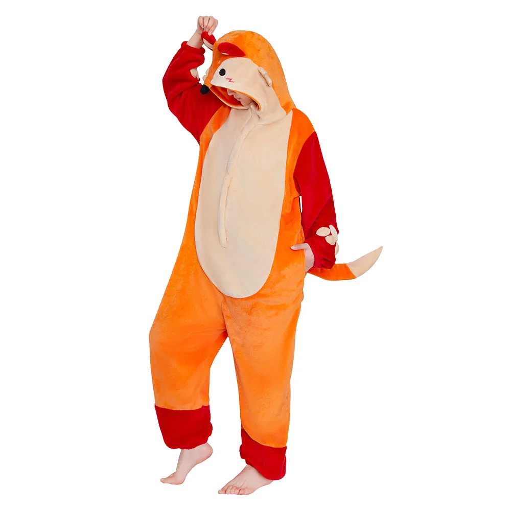 OLAOLA Fox Pajamas Animals Onesie Plush Warm Home One Piece Homewear For Adult Sleepwear Pyjama Party Suit sold by OLAOLA product image thumbnail 3