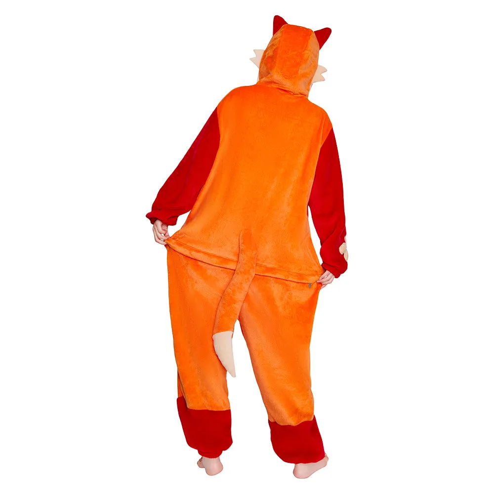 OLAOLA Fox Pajamas Animals Onesie Plush Warm Home One Piece Homewear For Adult Sleepwear Pyjama Party Suit sold by OLAOLA product image thumbnail 2