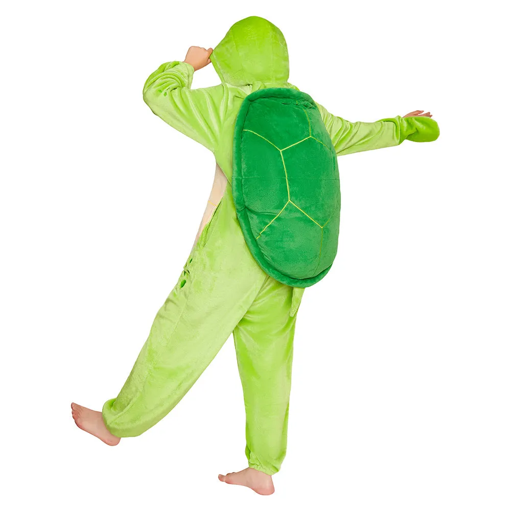 OLAOLA Sea Turtle Pajamas Animals Onesie Plush Warm Home One Piece For Adult Unisex Halloween Costume sold by OLAOLA product image thumbnail 2