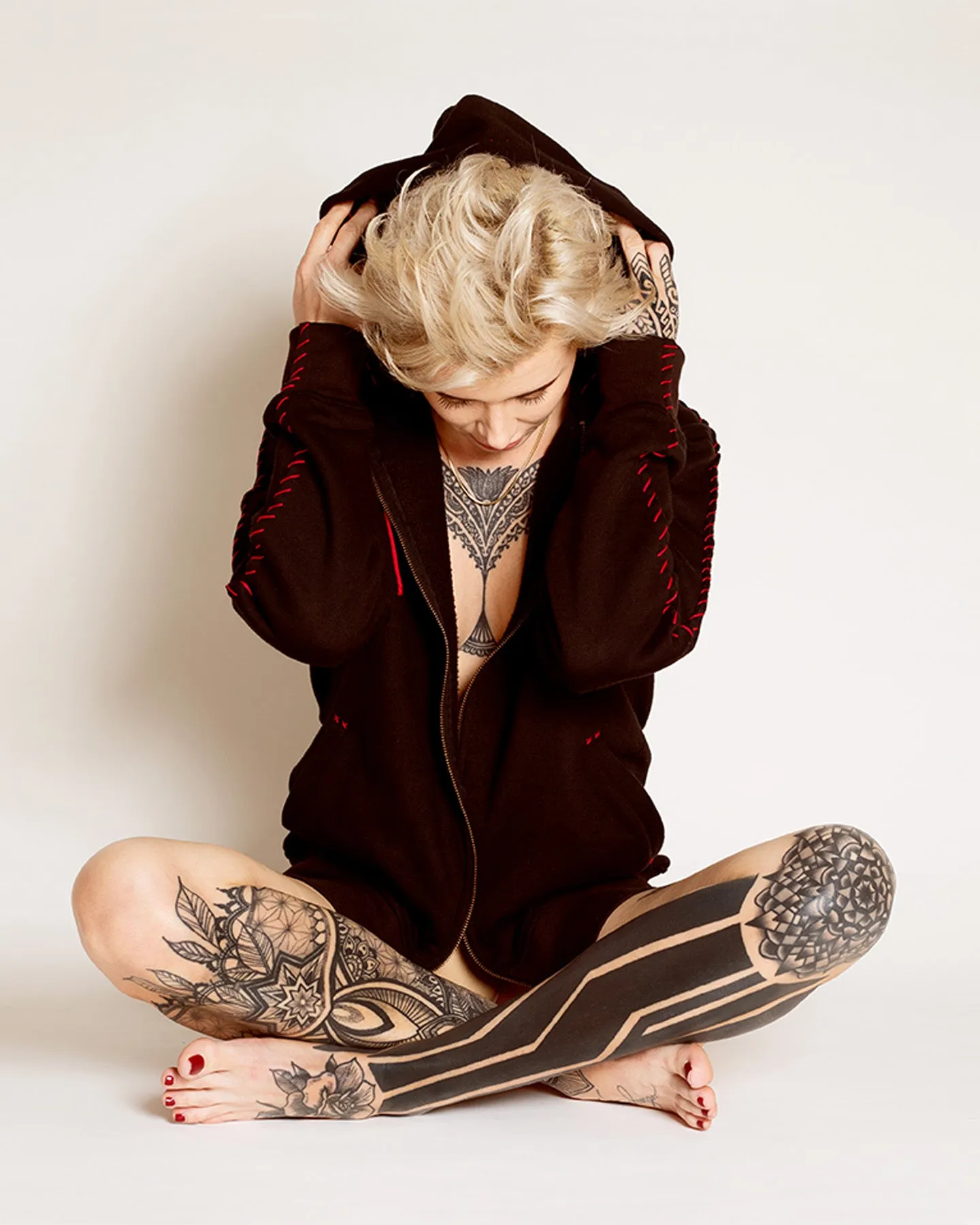 HOODIE Zalzala Zipper sold by One 432 product image thumbnail 3