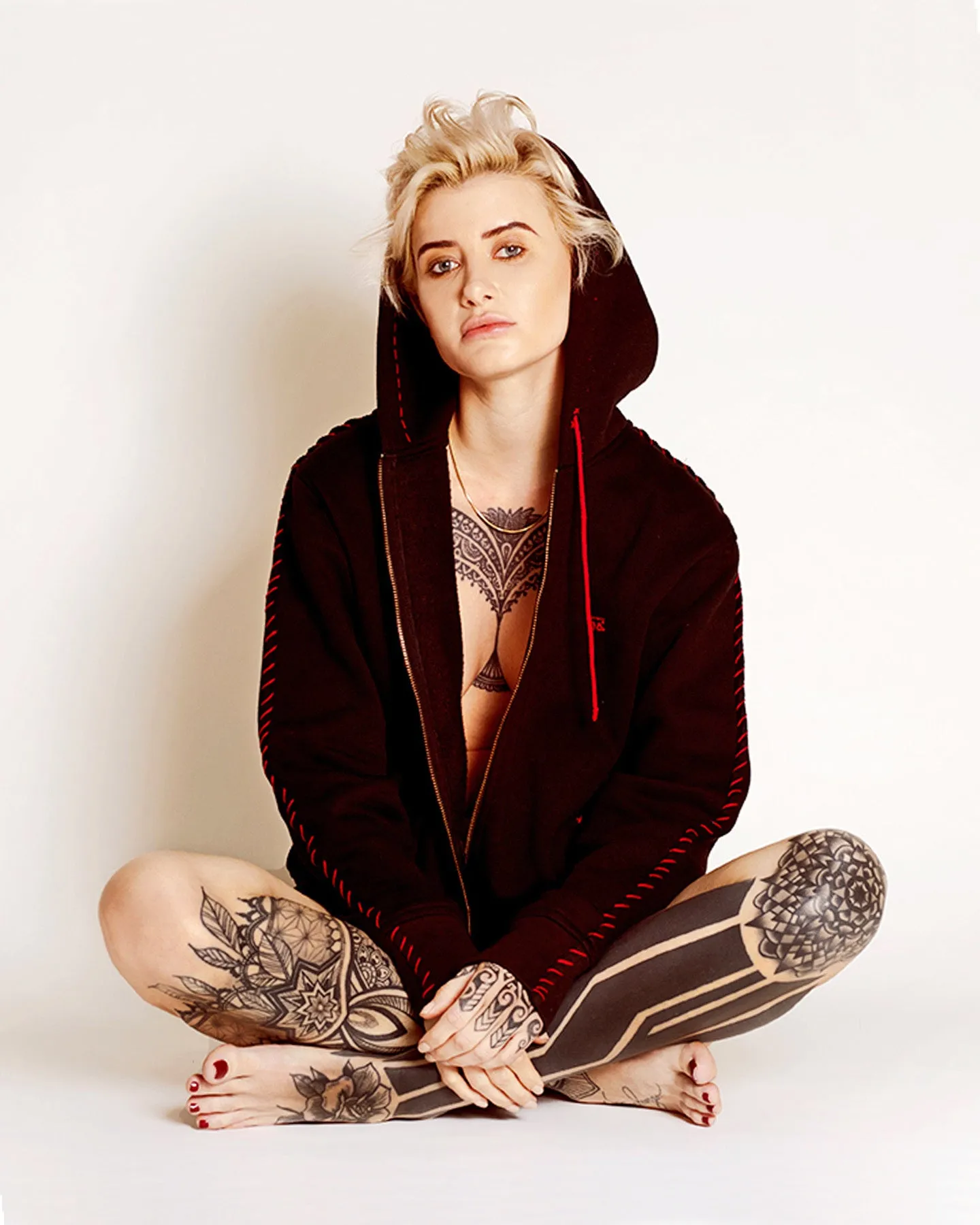 HOODIE Zalzala Zipper sold by One 432 product image thumbnail 4