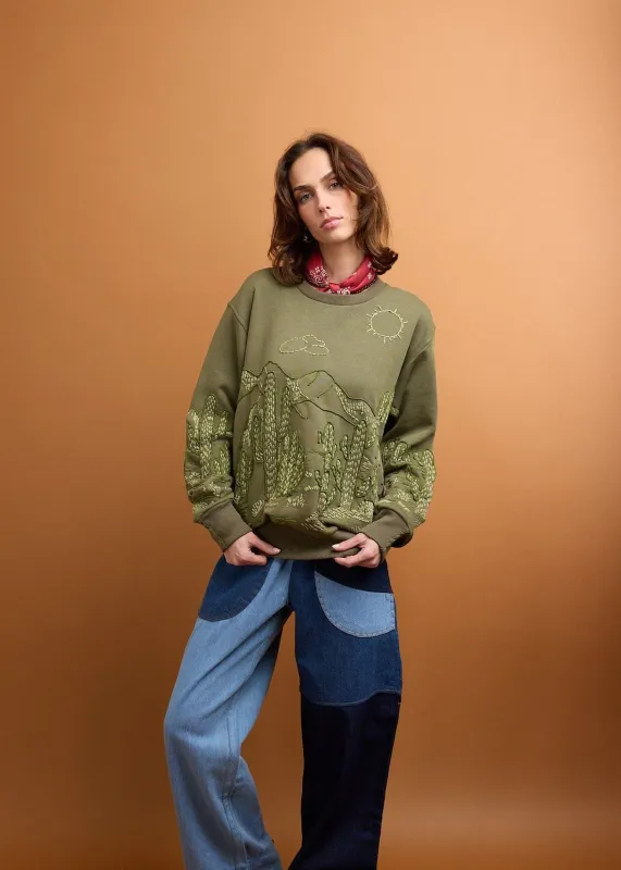 SWEATSHIRT Cactus Canyon made by One 432