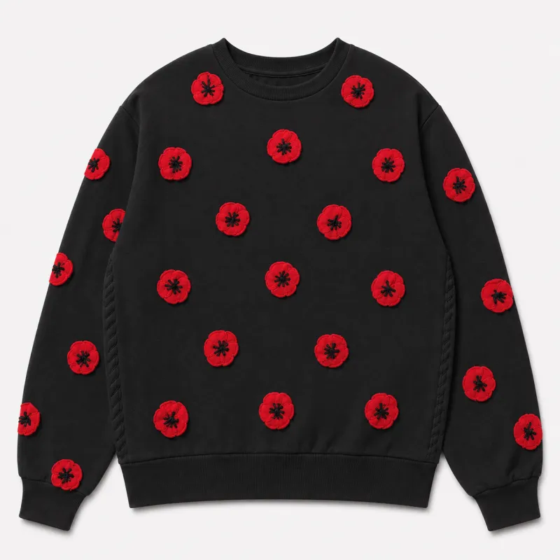 SWEATSHIRT Poppy Dot - Sale made by One 432