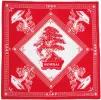 Samurai "Bonsai" Bandana - Red [SJ-Bandana-01] sold by Private & Co.