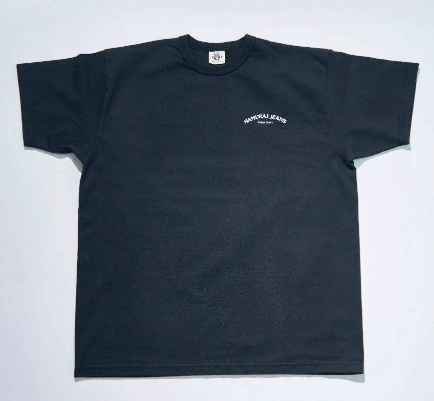 Samurai "Bonsai" Heavyweight T-Shirt - Black [SJST25-104L] sold by Private & Co.