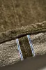 Pure Blue Japan 14oz Relaxed Taper Jeans - Olive [OL-019] sold by Private & Co.