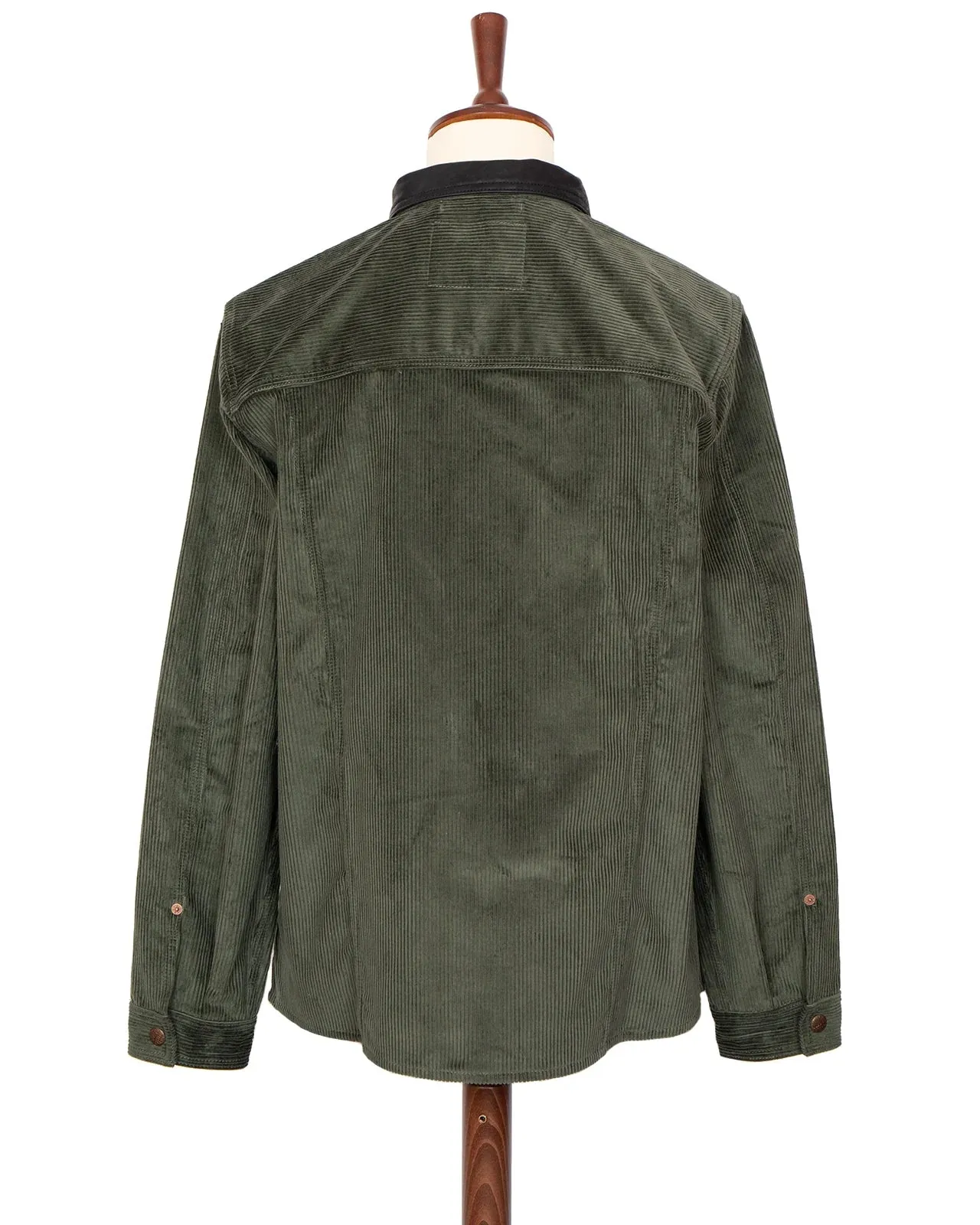 Indigofera Fargo Trucker Jacket - Corduroy Green 8W sold by Private & Co. product image thumbnail 2