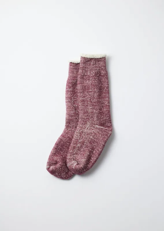 Rototo Double Face Socks - Grape [R1001] sold by Private & Co.