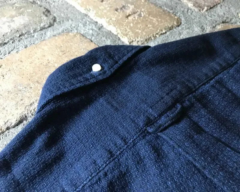 Graph Zero Standard L/S Button-Down Shirt - Indigo sold by Private & Co. product image thumbnail 5