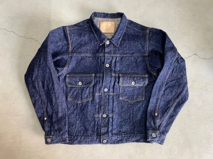 Graph Zero Type 2 Denim Jacket - Nep Yarn sold by Private & Co.