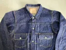 Graph Zero Type 2 Denim Jacket - Nep Yarn sold by Private & Co.
