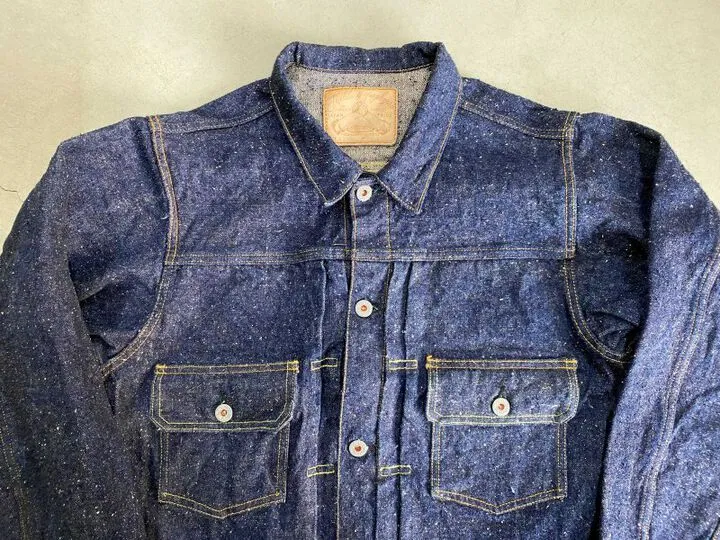 Graph Zero Type 2 Denim Jacket - Nep Yarn sold by Private & Co. product image thumbnail 2