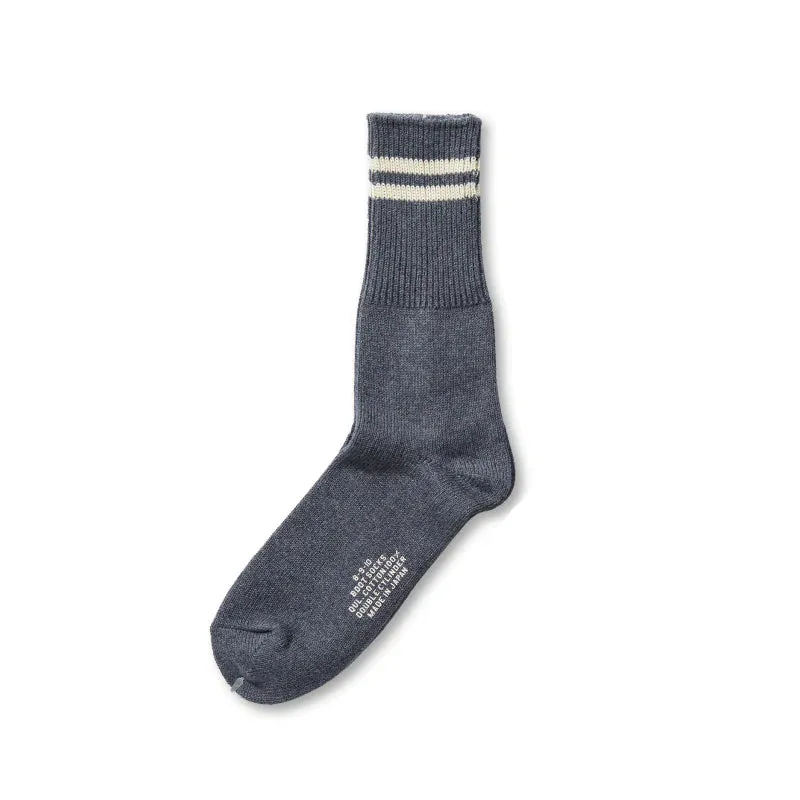 Full Count Military Socks [6110] - Charcoal sold by Private & Co.