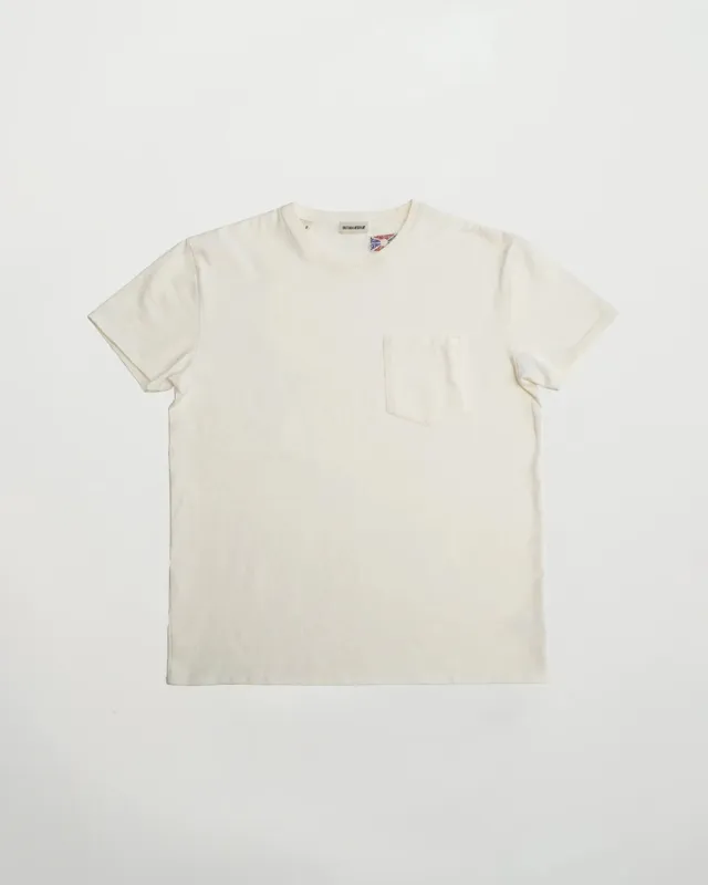 Indigofera Wilson T-Shirt - White sold by Private & Co.