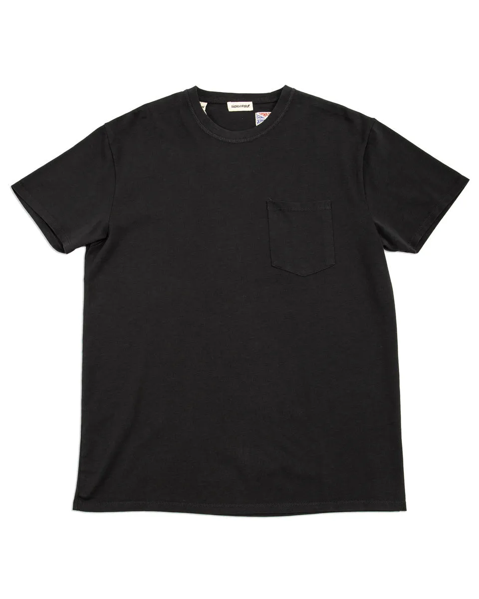 Indigofera Wilson T-Shirt - Black sold by Private & Co.