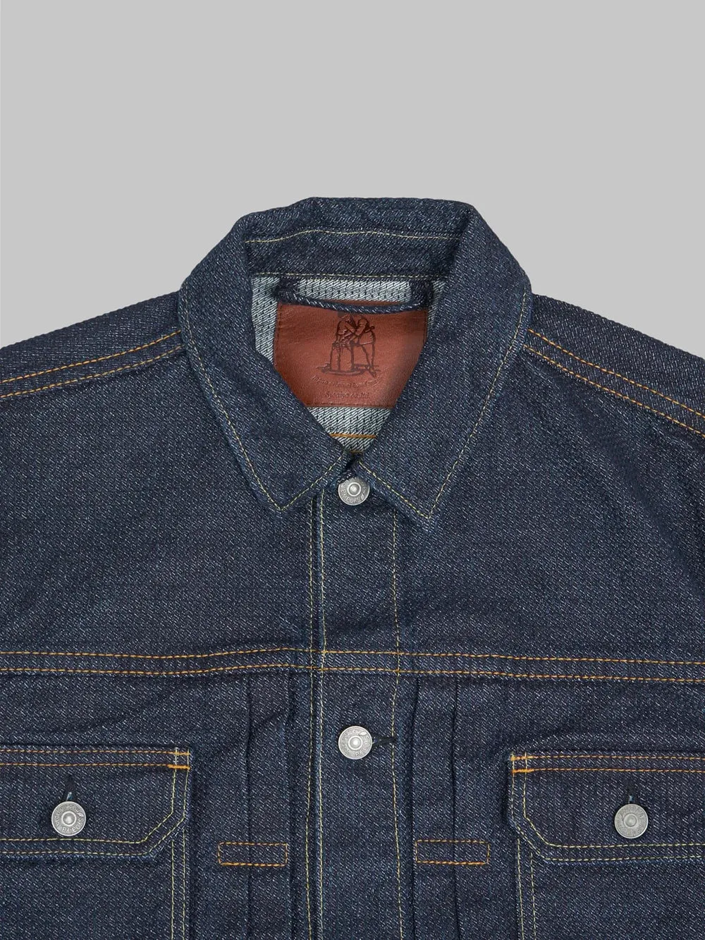 Pure Blue Japan Sashiko Type II Jacket - Indigo sold by Private & Co. product image thumbnail 3