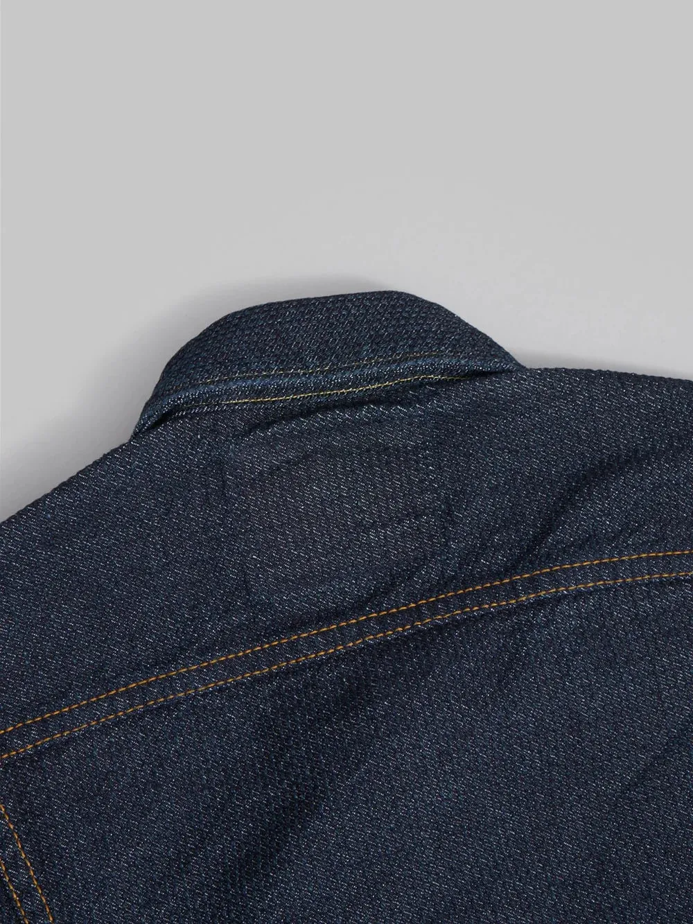 Pure Blue Japan Sashiko Type II Jacket - Indigo sold by Private & Co. product image thumbnail 5